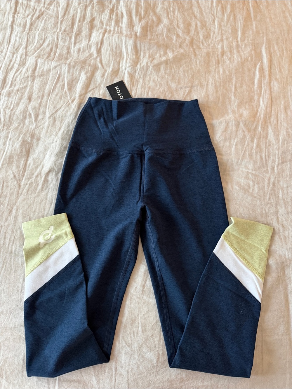 Peloton x Beyond Yoga Navy Leggings - women’s